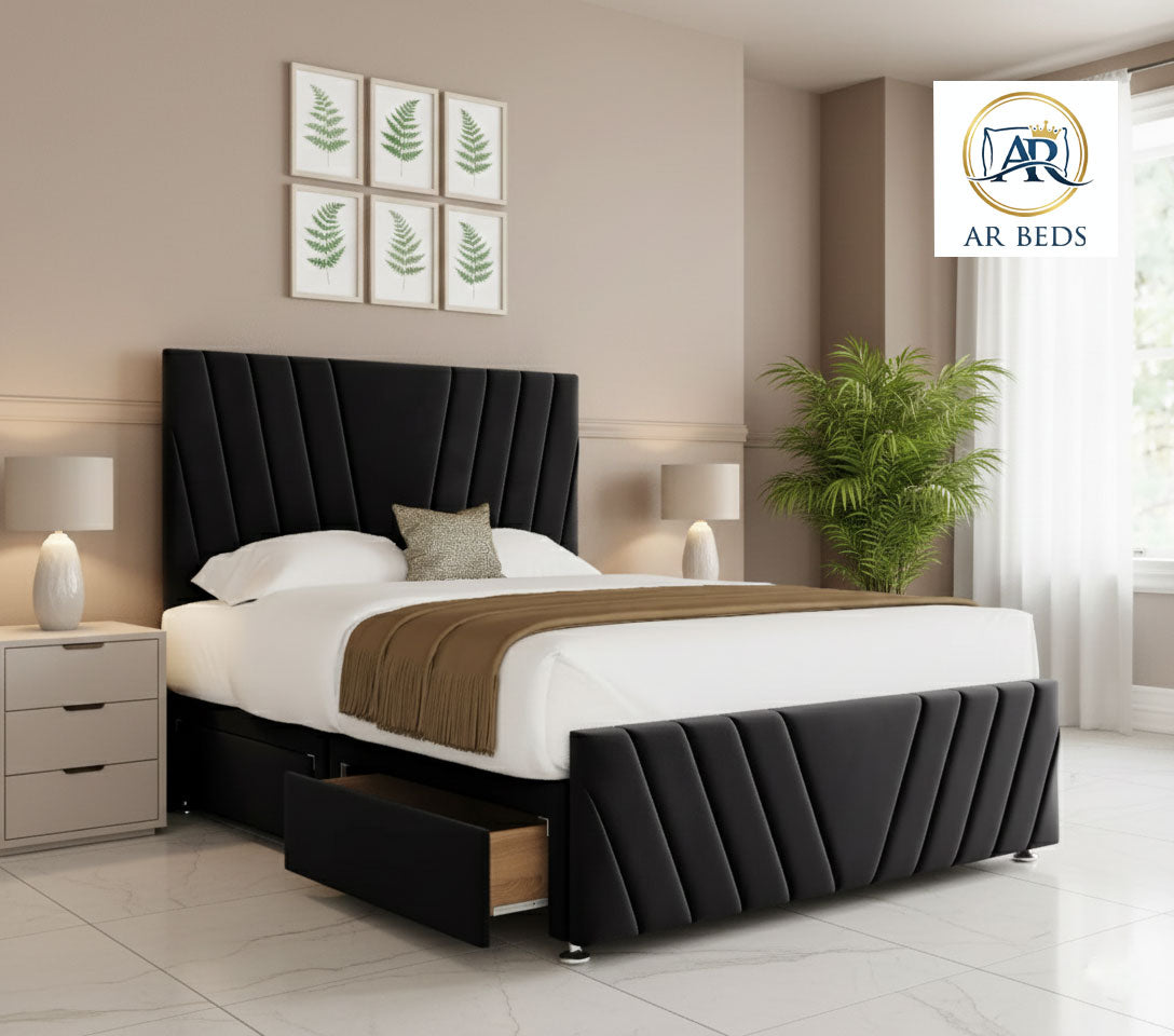 Beverley – Divan Bed with Footboard