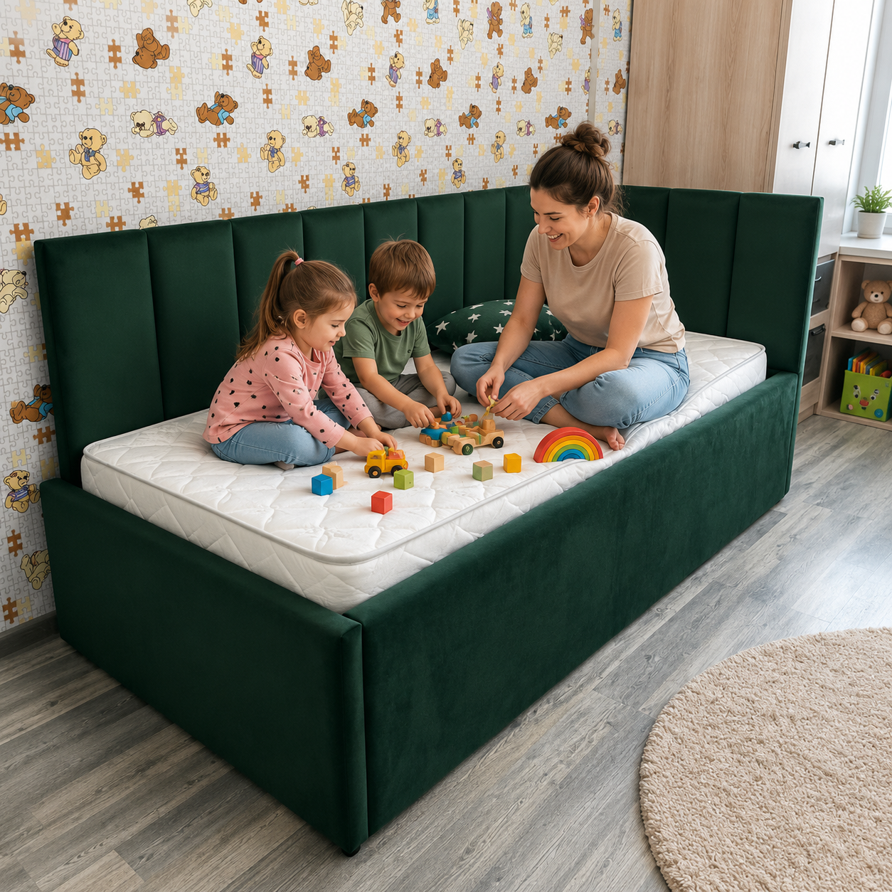 2025 Albite Kids Bed/Sofa Bed with Optional Storage Box
