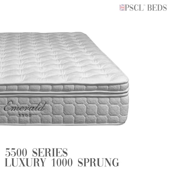 Emerald 5500 Limited Series – 1000 Pocket Soft Top Medium Mattress