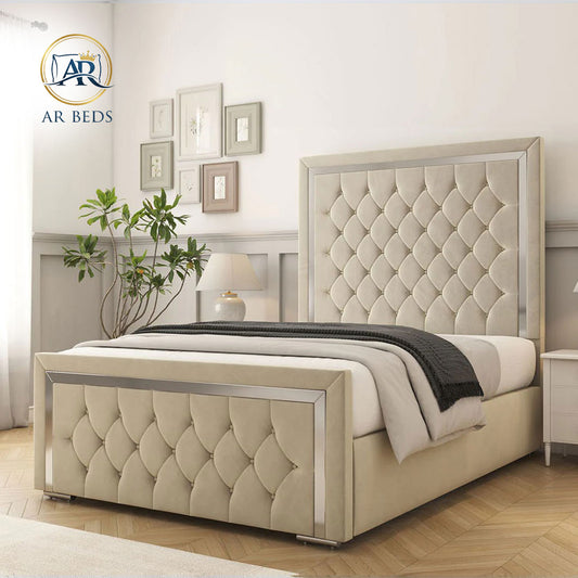 Sofia Chrome Bed Frame