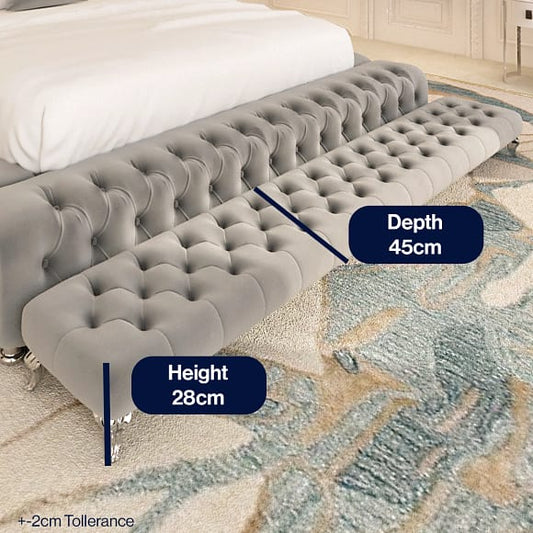 2025 Spanish Upholstery Soft Footstool