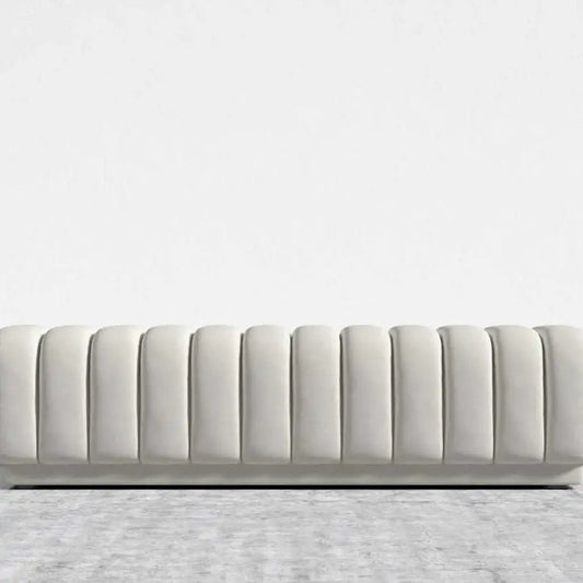 Panelled Designer Ottoman Bench/Footstool