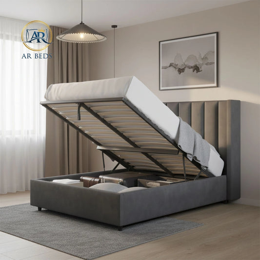 Anabelle Wingback Ottoman Divan Bed