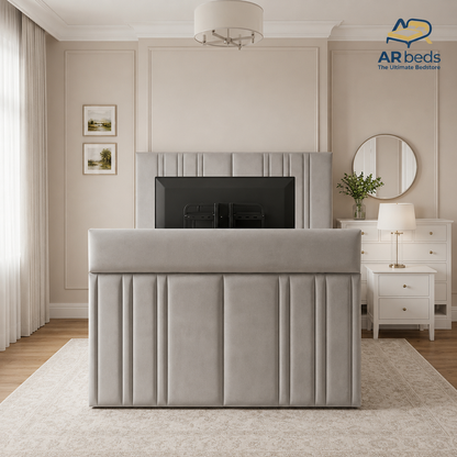 2026 Signature TV Bed With Optional Ottoman - ARBEDS