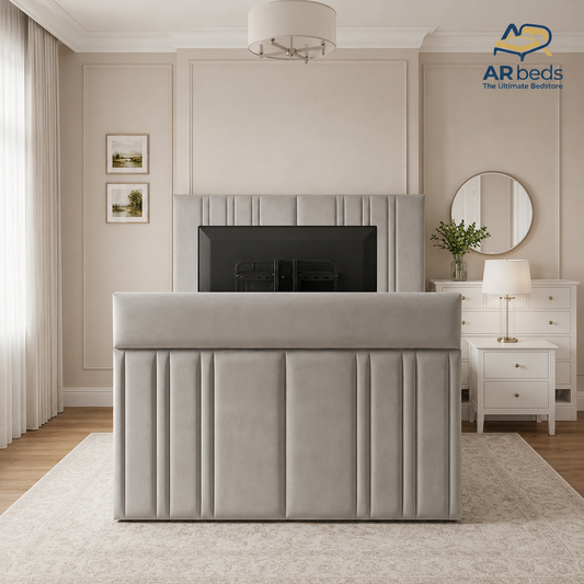 2026 Signature TV Bed With Optional Ottoman - ARBEDS