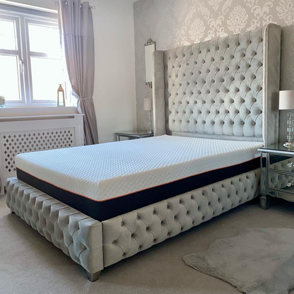2025 Versailles High Headboard Bed Frame
