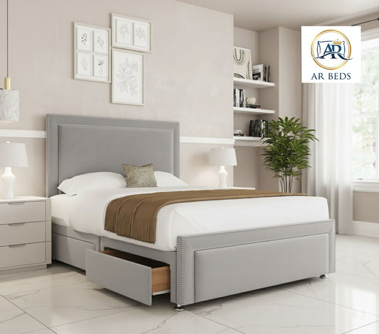 Brodsworth – Divan Bed with Footboard