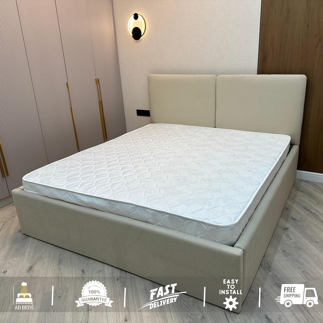 2025 Straight Edge Optional Ottoman Bed