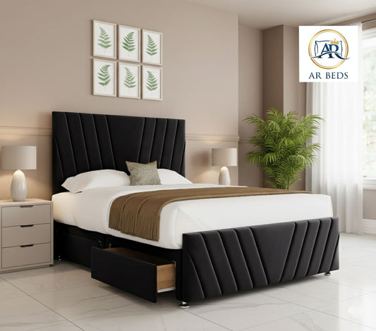 Beverley – Divan Bed with Footboard
