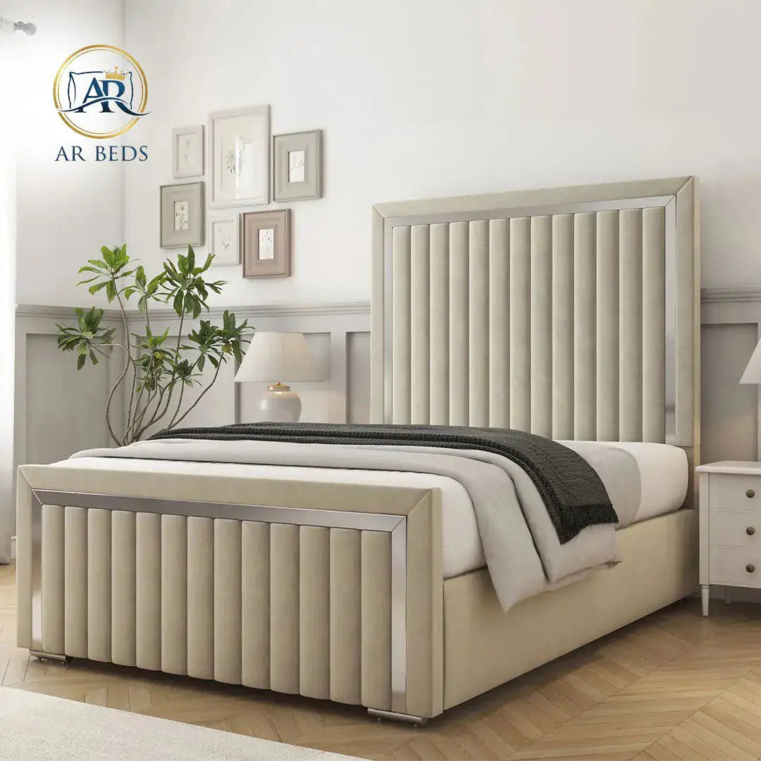 Boston Chrome Bed Frame