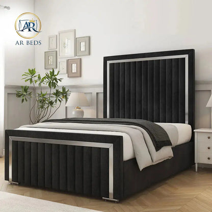 Boston Chrome Bed Frame