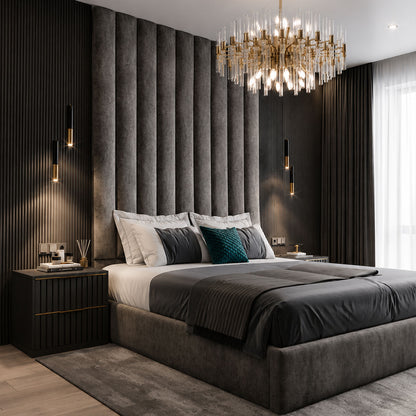 2026 Bristol Wall Panel Bed | Optional Ottoman Storage - ABBEDS