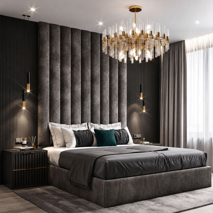 2026 Bristol Wall Panel Bed | Optional Ottoman Storage - ABBEDS