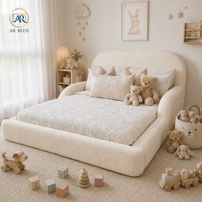 Nuvia Kids Floor Bed With Safety Side Rails - ARBEDS