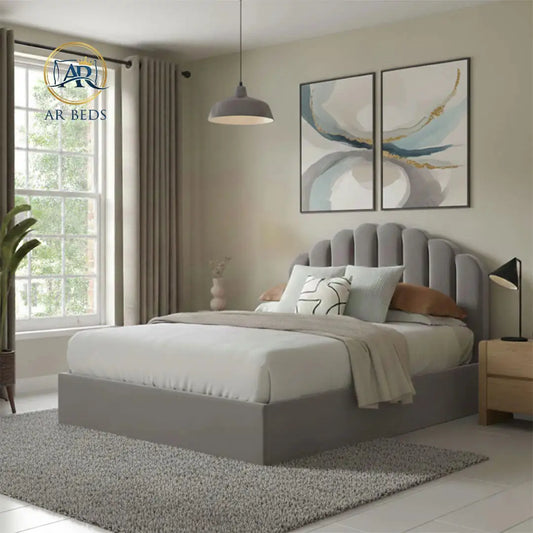 Amari Ottoman Bed with Gas Lift –Grey