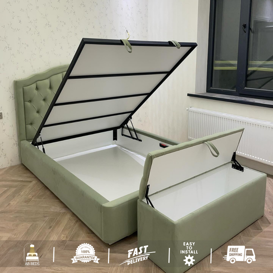 Ottoman Storage Bed