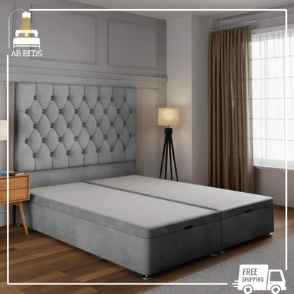 Sheffield Ottoman Divan Storage Bed – Gas Lift Base