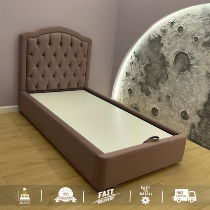 Single Ottoman Storage Bred