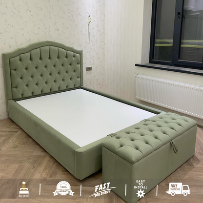 Vega Ottoman Storage Bed – Gas Lift Divan Base