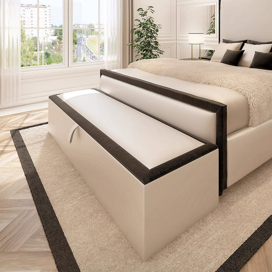 Ottoman Washington Style Blanket Box