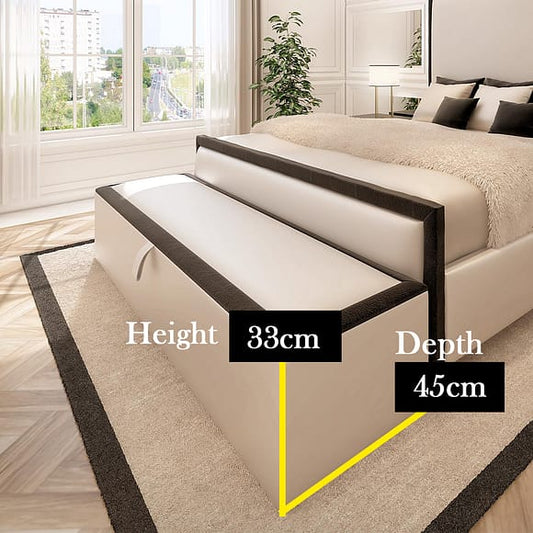 Ottoman Washington Style Blanket Box