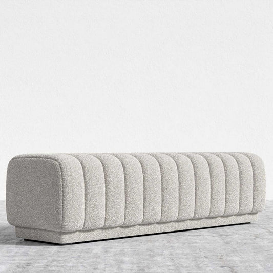 Panelled Designer Ottoman Bench/Footstool