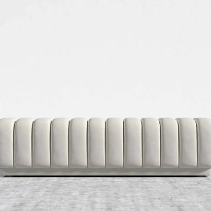 Panelled Designer Ottoman Bench/Footstool